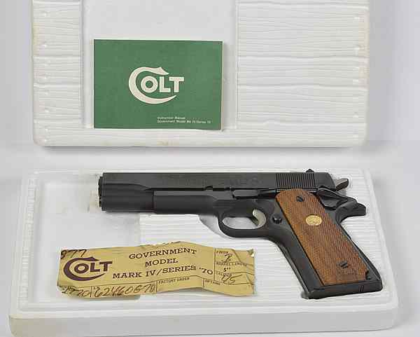 Appraisal: Colt Mk IV Series Government Model Semi-Auto Pistol ACP cal