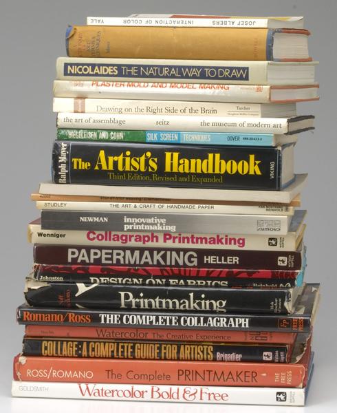 Appraisal: HOW-TO ART BOOKS Twenty-one books on various topics including paper-making