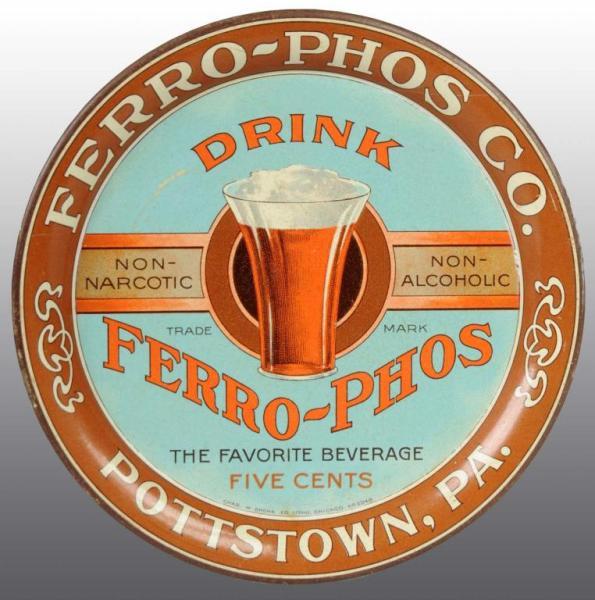 Appraisal: Ferro-Phos Company Tip Tray Description Manufactured by the Chas W