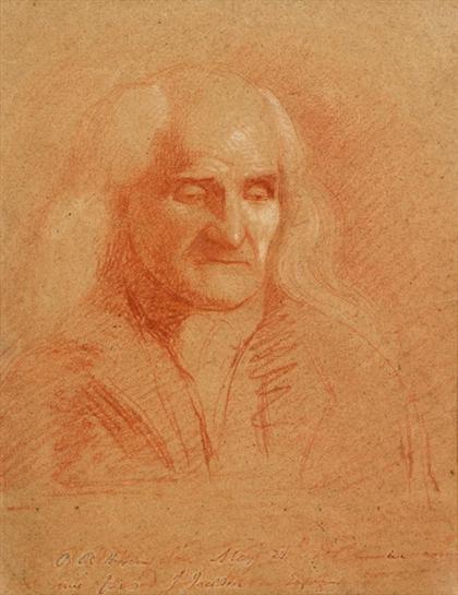 Appraisal: BENJAMIN ROBERT HAYDON british - PORTRAIT OF AN OLD MAN