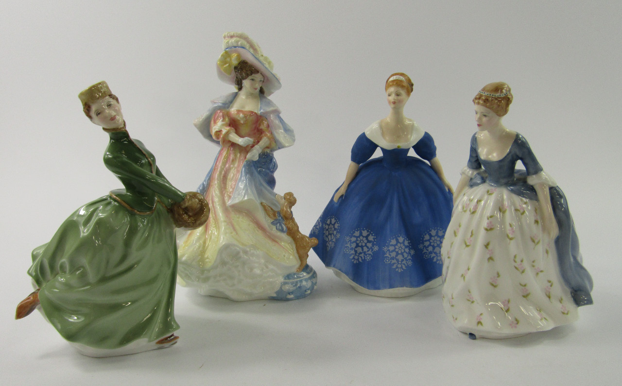 Appraisal: Four Royal Doulton figures comprising Nina HN Alison HN Grace