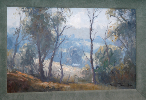 Appraisal: LEON HANSON MORNING MIST NEAR YEA OIL ON BOARD