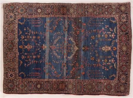 Appraisal: A Sarouk rug late th early th century the abrash