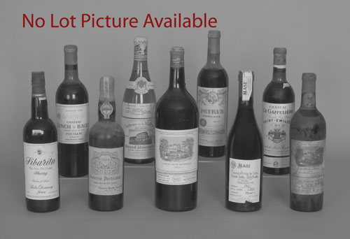 Appraisal: Twenty four miscellanous bottles of red wine to include Lacryma