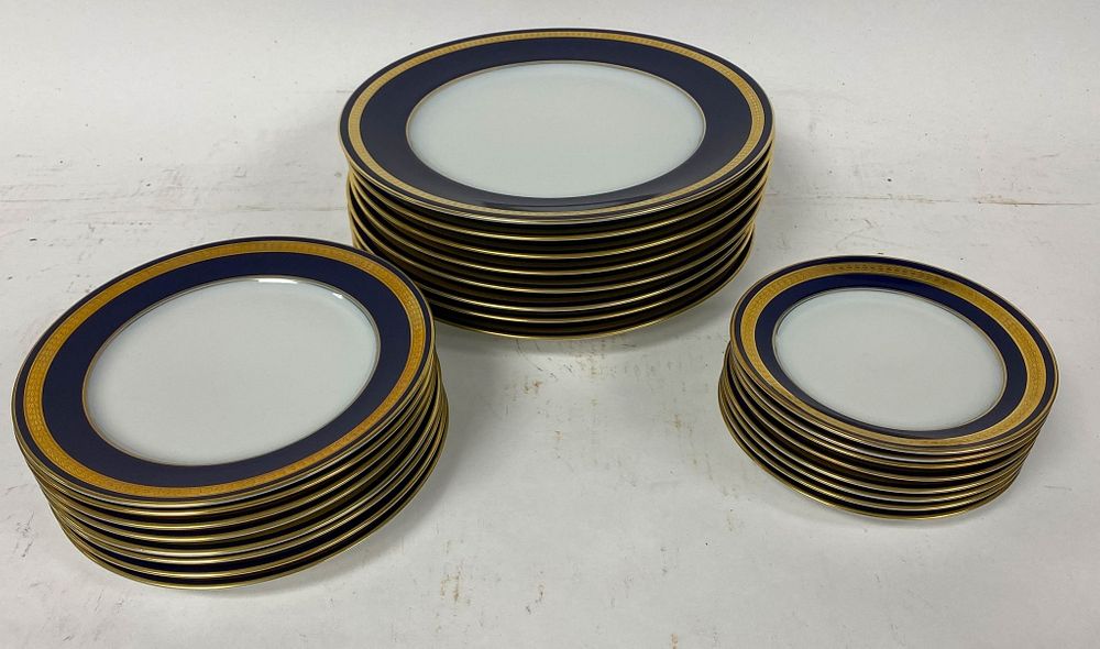 Appraisal: Rosenthal Eminence Cobalt Dinner Service for pieces of Rosenthal Eminence