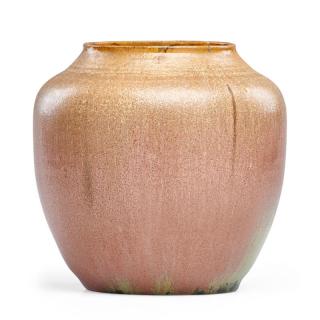 Appraisal: AUGUSTE DELAHERCHE Glazed stoneware vase AUGUSTE DELAHERCHE - Glazed stoneware