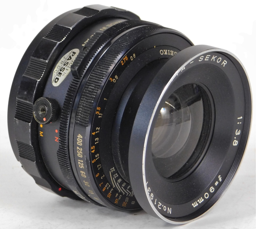 Appraisal: MAMIYA - SEKOR LENS MM F FOR RB Mamiya -