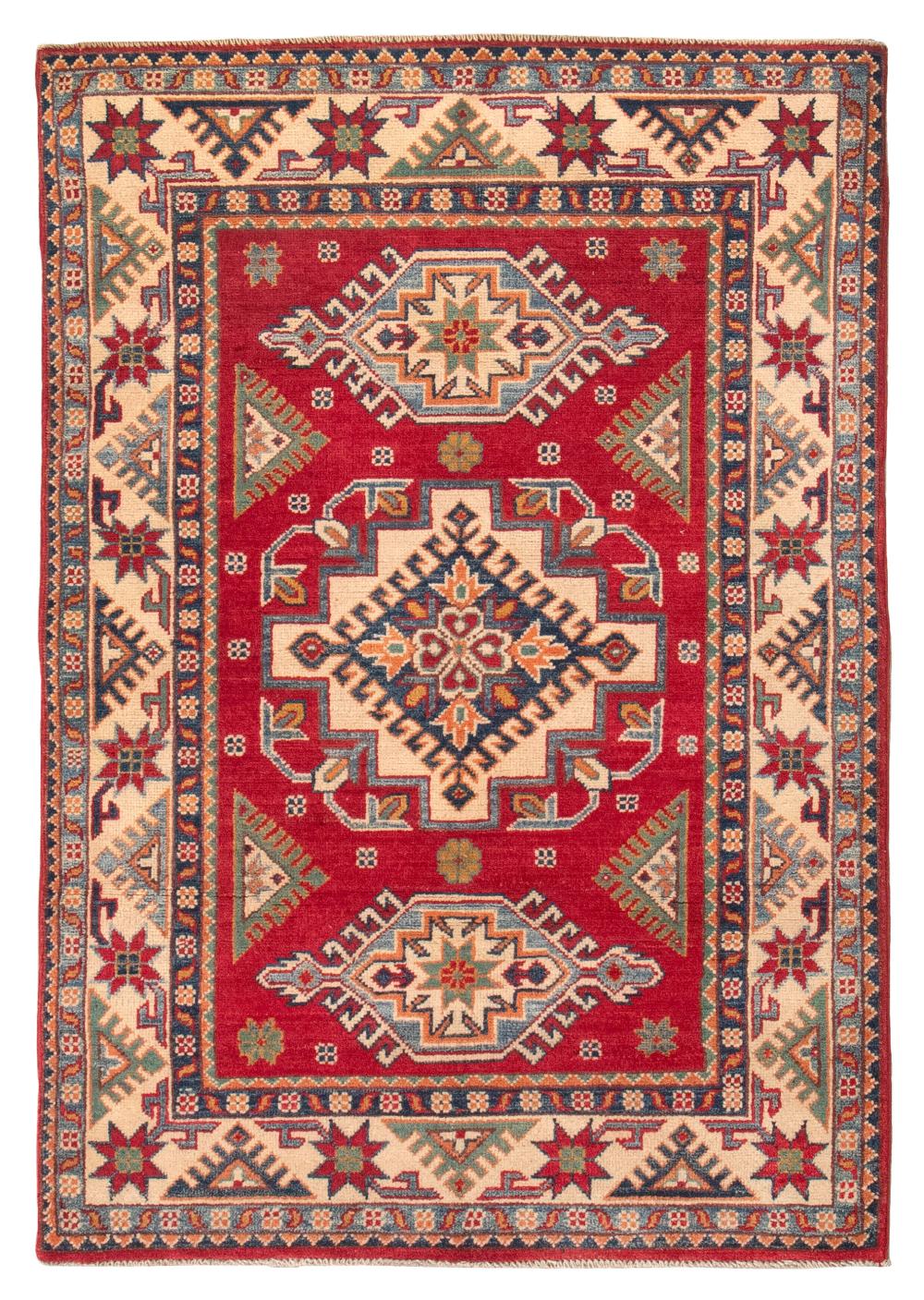 Appraisal: KAZAK DESIGN RUG X ST CENTURYKAZAK DESIGN RUG ' X