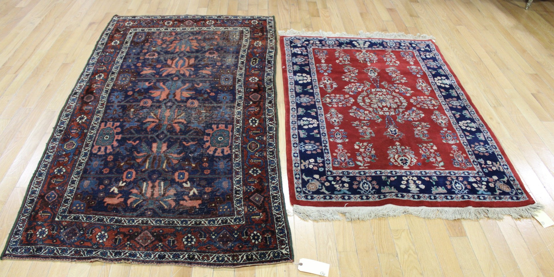 Appraisal: VINTAGE FINELY HAND WOVEN CARPETS From a Long Island NY