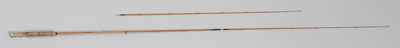 Appraisal: Garrison Split Bamboo Fly Rod American mid th century in