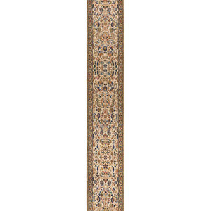 Appraisal: A Tabriz Wool Runner Mid- th Century feet inches x