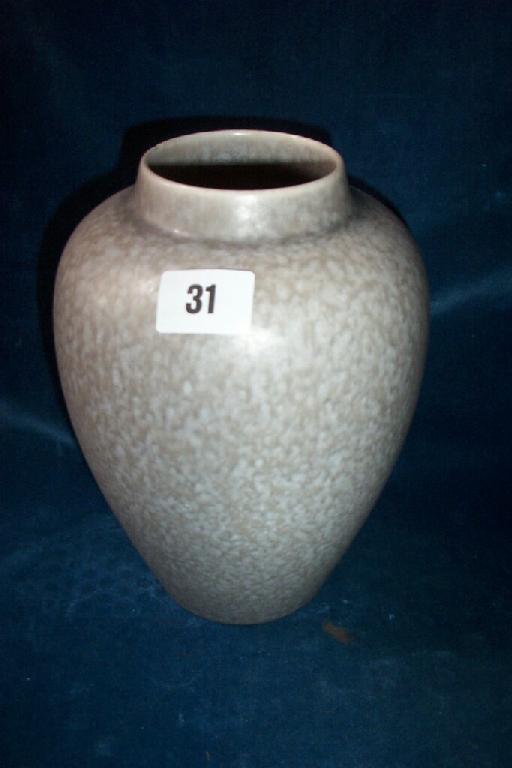 Appraisal: A Pilkingtons Royal Lancastrian vase of shouldered form with mottled