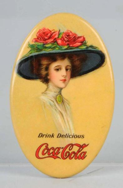 Appraisal: Coca-Cola Pocket Mirror Description One medium scratch to surface a