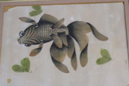 Appraisal: Six early th century Chinese watercolours on rice paper of