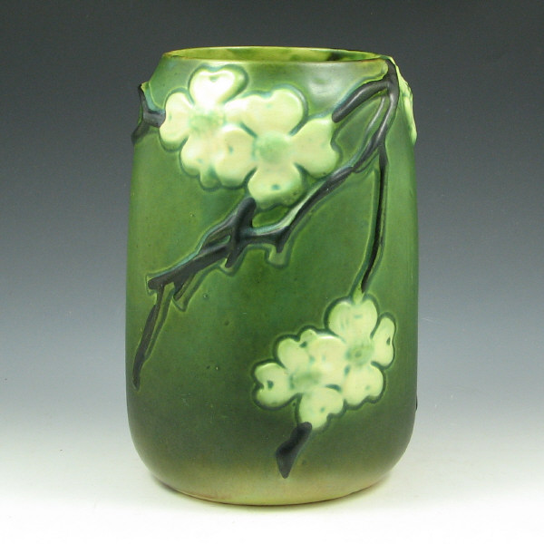 Appraisal: Roseville Dogwood Smooth - Vase - Mint Roseville Dogwood Smooth