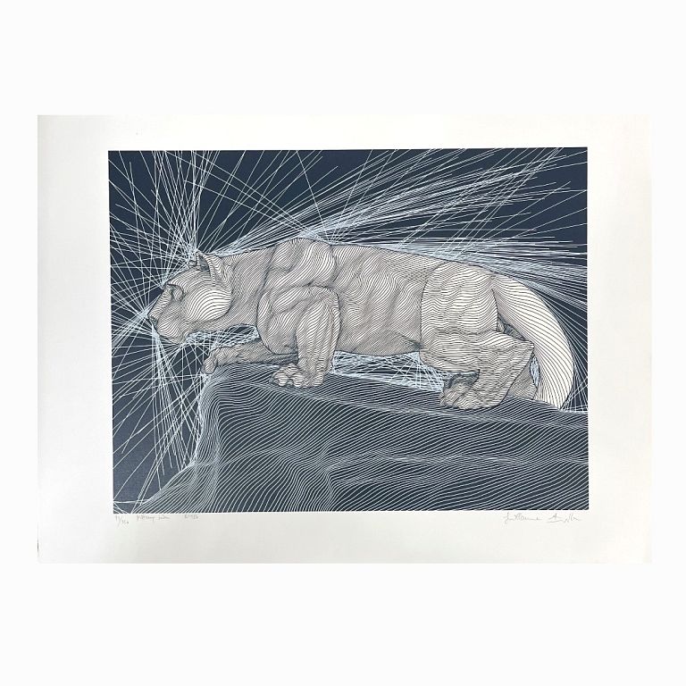 Appraisal: Guillaume Azoulay Nittany Lion Guillaume Azoulay Nittany Lion Signed Limited