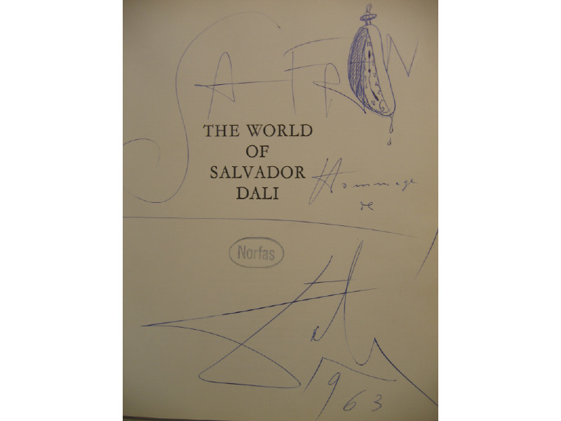 Appraisal: SALVADOR DALI SPANISH - Robert Descharnes THE WORLD OF SALVADOR