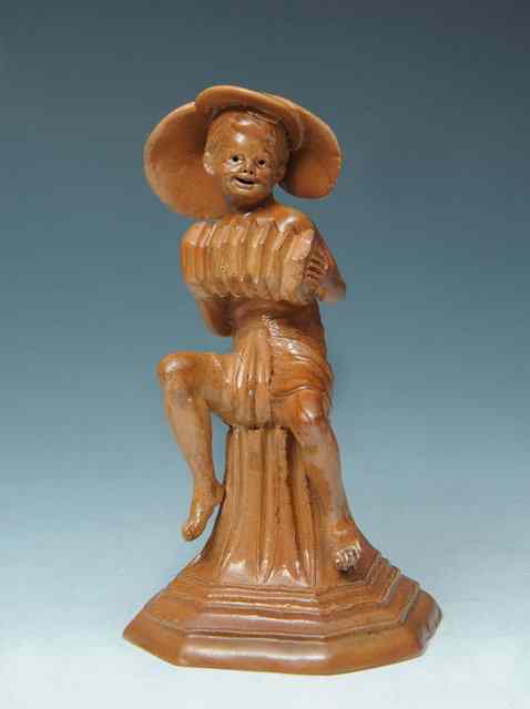 Appraisal: George Tinworth for Doulton LambethA salt glazed stoneware figure from