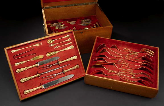 Appraisal: Large and Opulent Two Hundred Sixty-Nine-Piece Cased Set of Gorham's