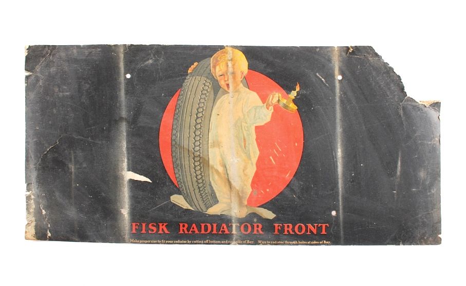 Appraisal: Fisk Radiator Front Tire Advertisement This is a Fisk Radiator