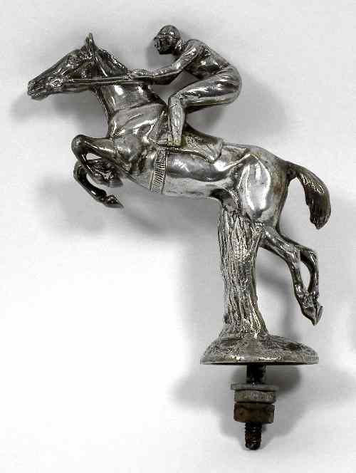 Appraisal: Charles Paillet - - Chromed car mascot - Horse and