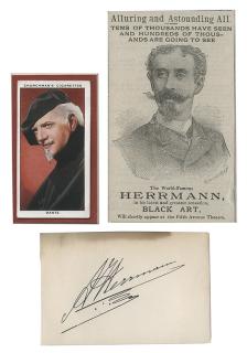 Appraisal: Collection of Pieces of Magic Ephemera Related to Thurston Dante