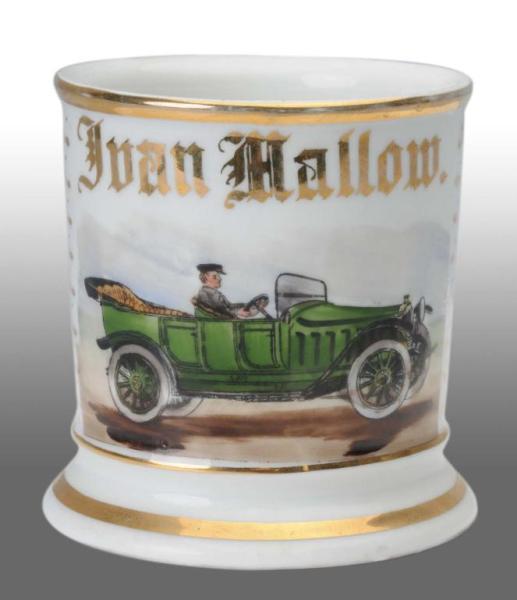 Appraisal: Touring Automobile Shaving Mug Description Marked Germany under base Nice