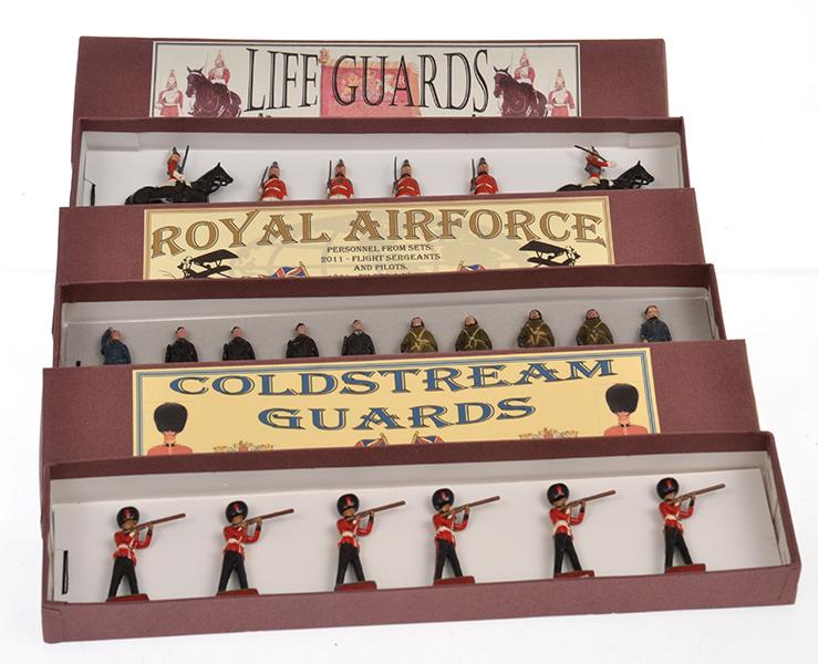 Appraisal: X BRITAINS SETS INCLUDING AND ROYAL AIRFORCES AND WAAF PERSONNEL