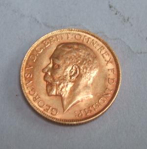 Appraisal: A George V sovereign M