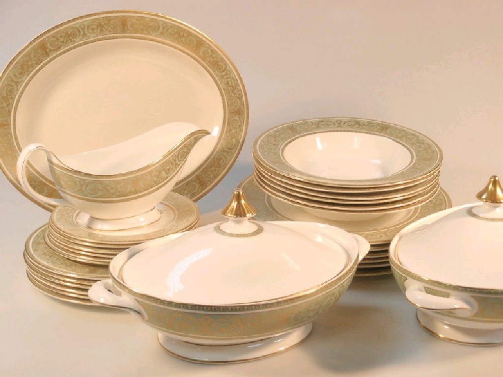 Appraisal: A Royal Doulton English Renaissance six place dinner service