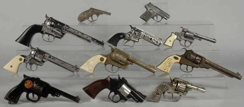 Appraisal: Large Lot of Cap Guns Description Most of the guns