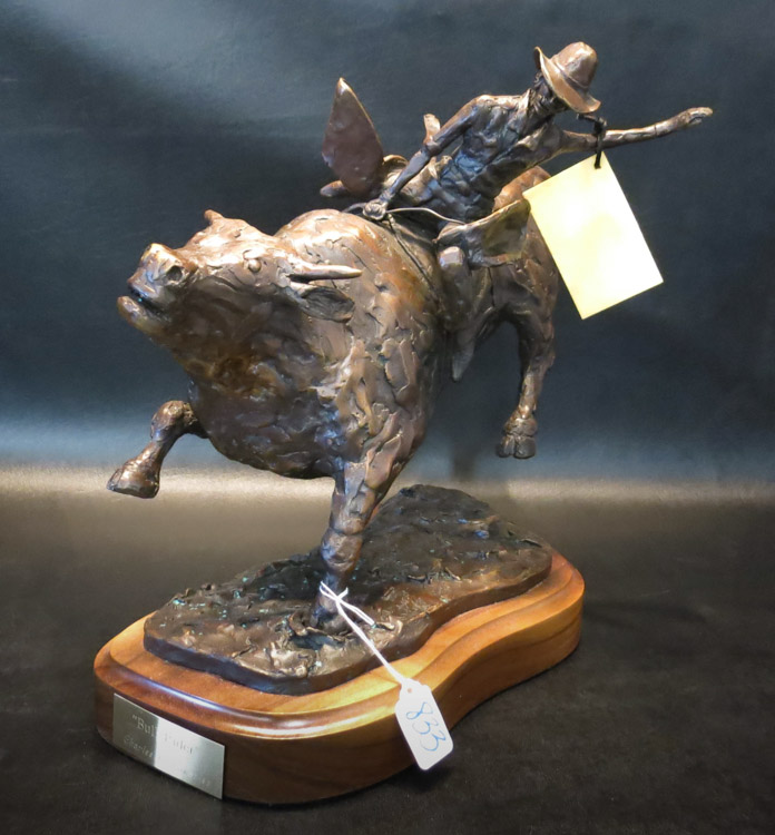 Appraisal: CHARLES R GONZALES LIMITED EDITION BRONZE Oregon th st Century