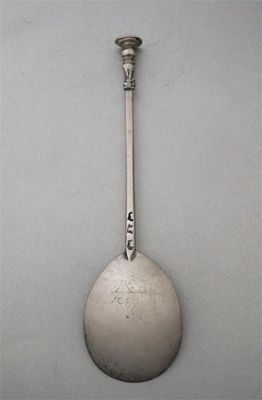 Appraisal: A Charles I spoon with traces of guilding and a