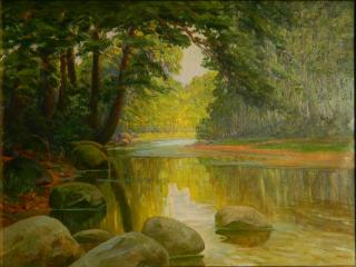 Appraisal: Stephen Kratochvil oil Stephen Kratochvil American - - Landscape with