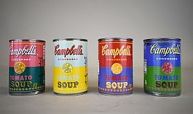 Appraisal: ANDY WARHOL AMERICAN - CAMPBELL S SOUPFour Campbell s Soup