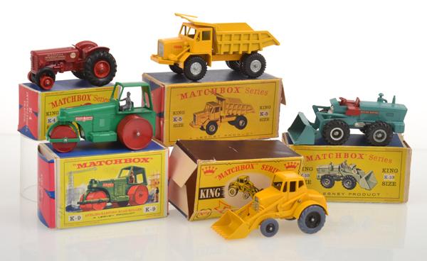 Appraisal: COLLECTION OF MATCHBOX KING SIZE MODELS INCLUDING K AVELING-BARFORD K