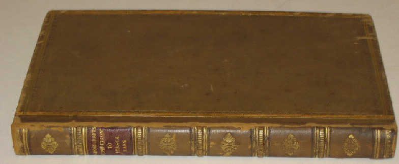 Appraisal: HENRY R SCHOOLCRAFT Narrative of an Expedition Through the Upper