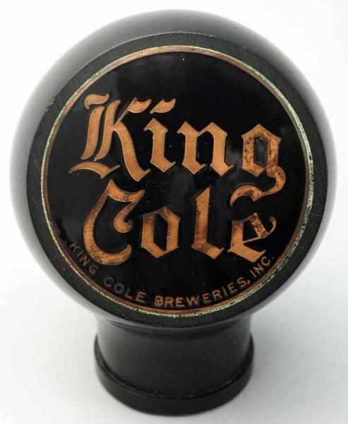 Appraisal: King Cole Beer Tap Knob Clean and bright example with