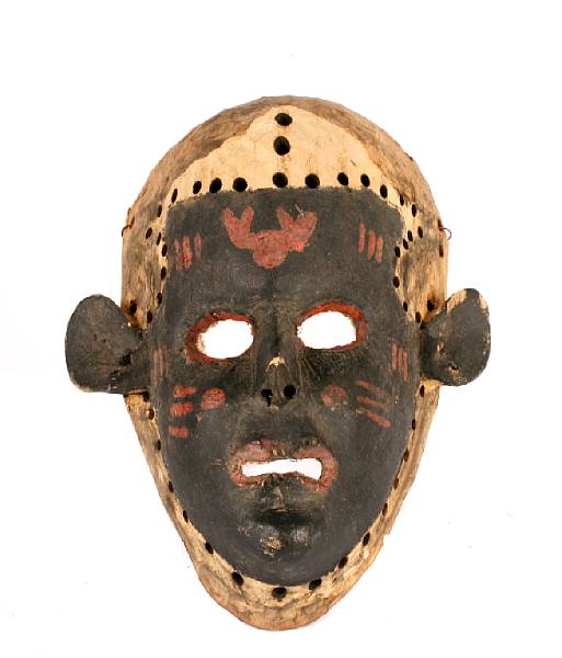 Appraisal: A Makonde Makua mask Kenya or Tanzania length in