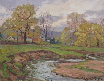 Appraisal: Robert Emmett Owen American - Sprig Stream Near Mt Kisco