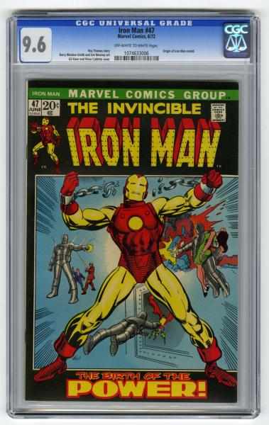 Appraisal: Iron Man CGC Marvel Comics Click for full description