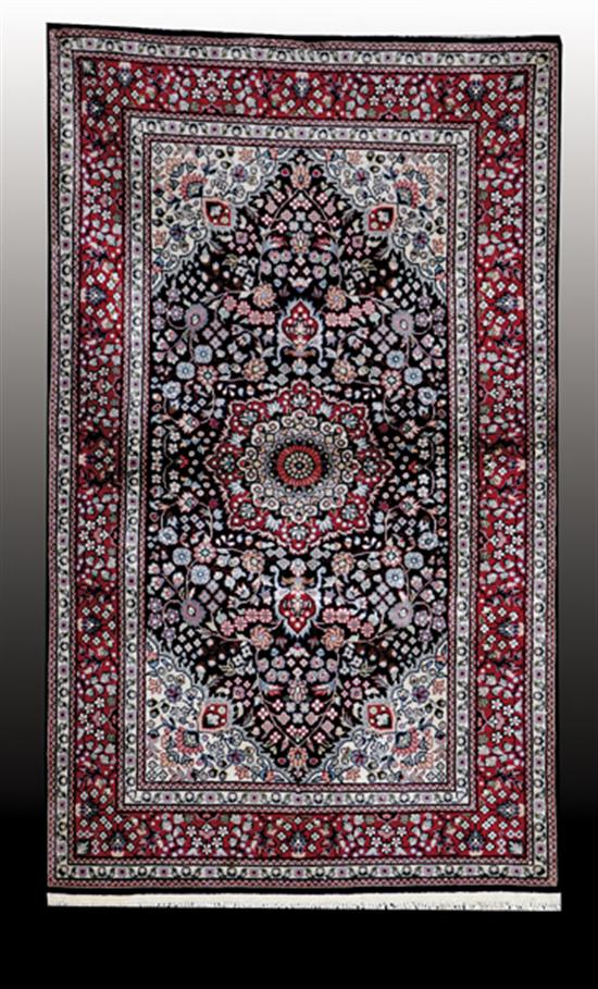 Appraisal: Very fine Tabriz carpet ' x '