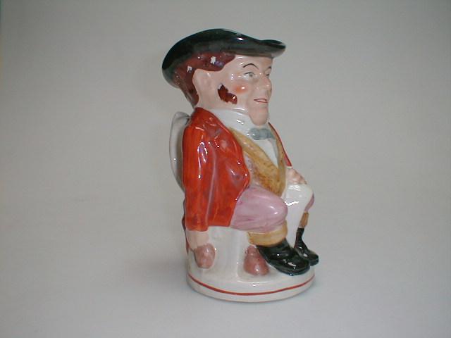 Appraisal: A Victorian Staffordshire Toby Jug of John Bull