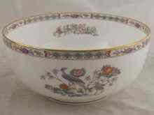 Appraisal: A Wedgewood China bowl ''Rutani Crane'' R cm diameter in