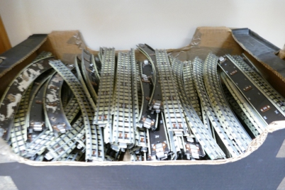 Appraisal: A large quantity of Hornby Dublo rail straight and curved