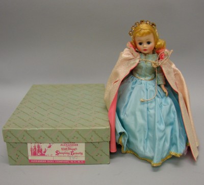 Appraisal: Alexander Disney's Sleeping Beauty original box Walt Disney's authentic -