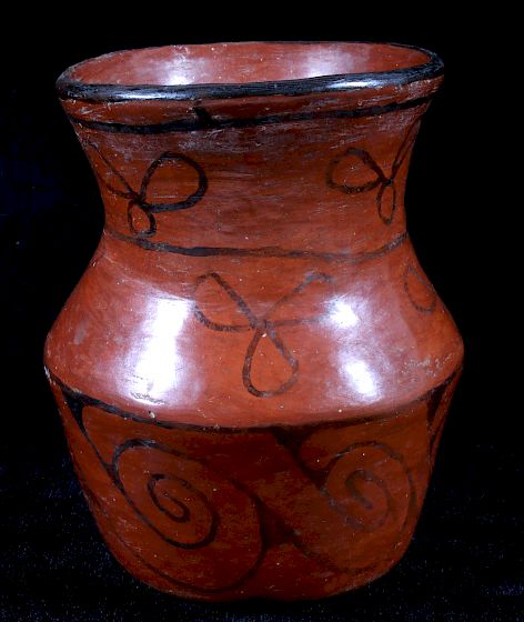 Appraisal: Native American Glazed Maricopa Pottery Jar Featured in this lot