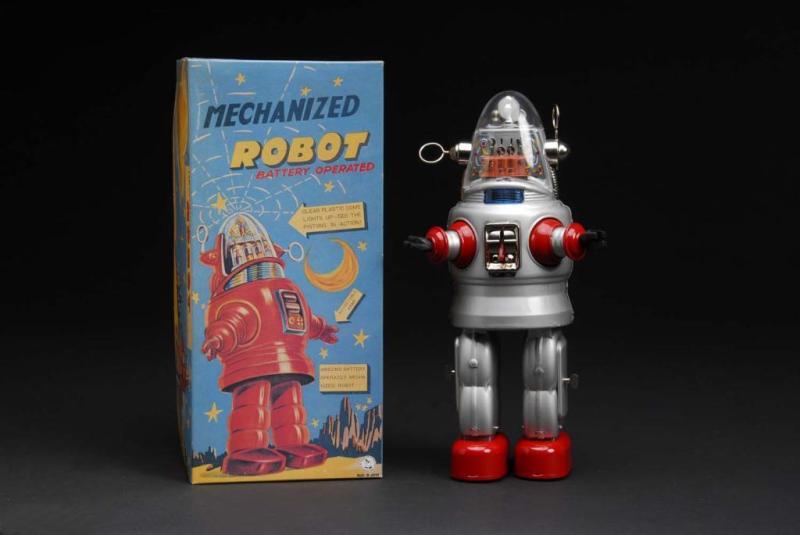 Appraisal: Contemporary Robby The Mechanized Robot Toy Description Japanese Made by