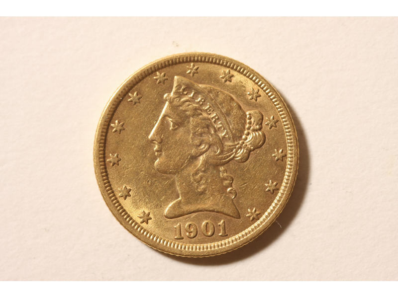 Appraisal: Liberty Gold Half Eagle EF some residual mint luster Collection