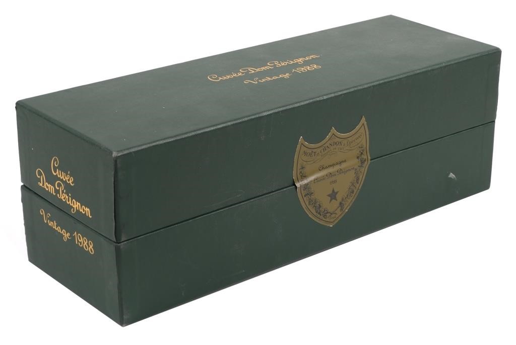 Appraisal: UNOPENED DOM PERIGNON CHAMPAGNE SEALED BOXUnopened ml bottle of Cuvee